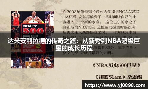 达米安利拉德的传奇之路：从新秀到NBA超级巨星的成长历程